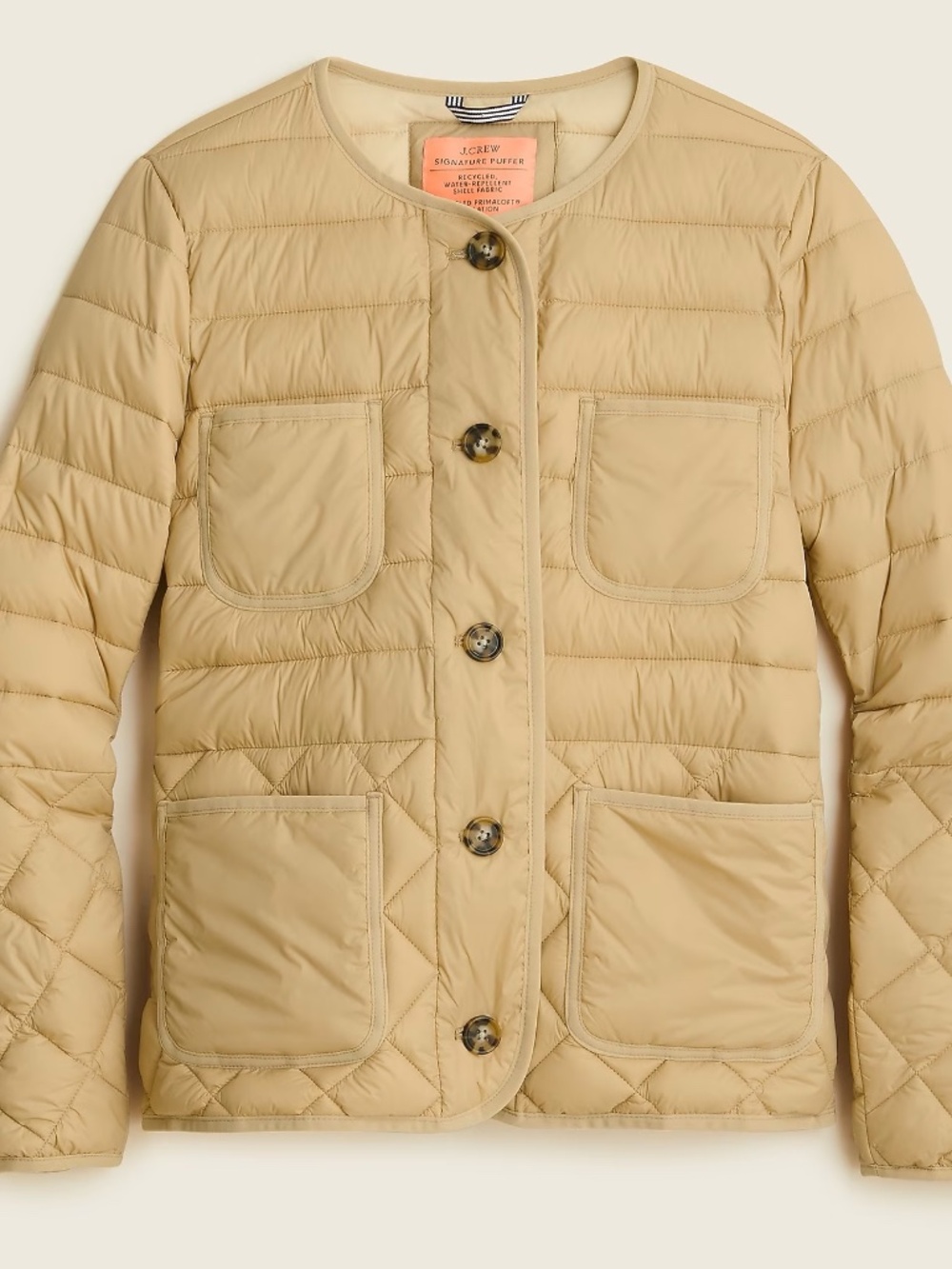 J Crew Quilted lightweight lady jacket | Size M | Pre-owned condition